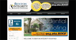 Desktop Screenshot of integrityroofingsystems.com